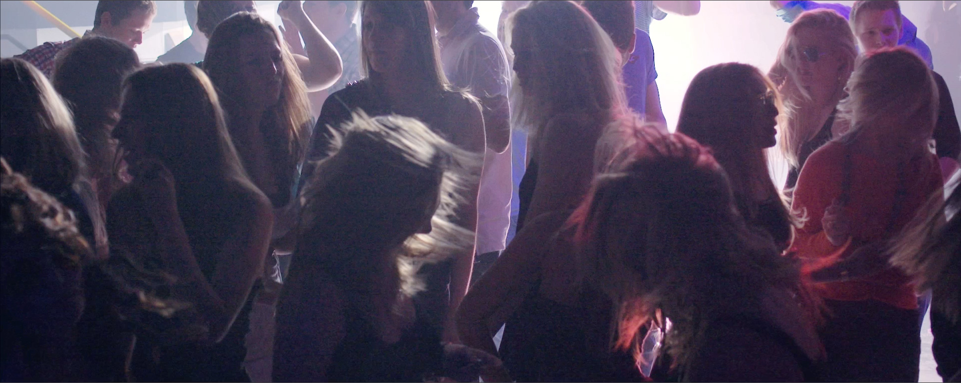 The best global shutter test: strobe light in a club, in slow motion (50 and 60fps)