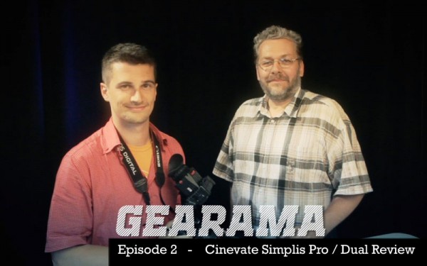 GEARAMA – Episode 2 – Cinevate Simplis Pro / Dual DSLR Rig Review
