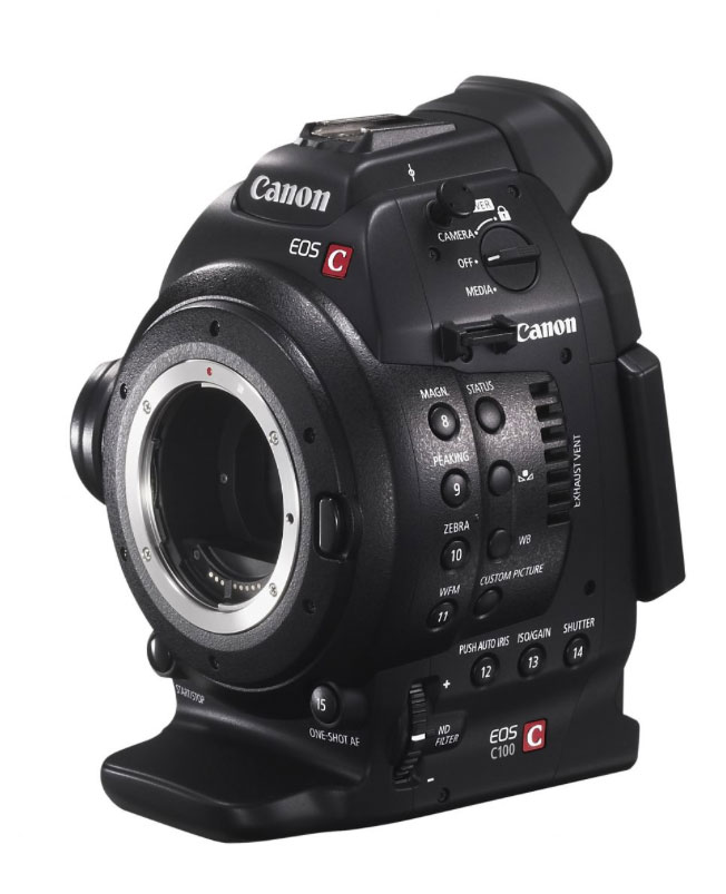 Canon EOS C100 announced finally, the Sony FS100 gets a real